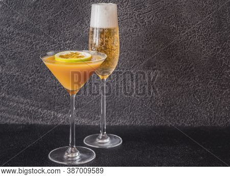 Glass Of Porn Star Martini