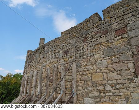 old houses and old castles in germany