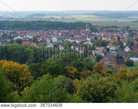 old houses and old castles in germany
