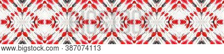 Watercolor Geometric Background. Repeat Tie Dye Rapport. Ikat Turkish Design. Abstract Kaleidoscope 
