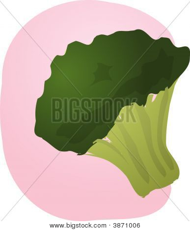 Ilustração de brócolis