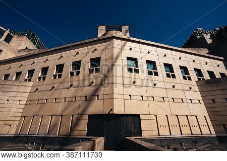 London / Uk -  2020.07.18:  The Secret Intelligence Service Building, Mi6, Designed By Terry Farrell