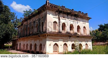 District Katni, India - October 10, 2019: Asian Tourist Attraction At Ancient Fort In Vijayraghavgar