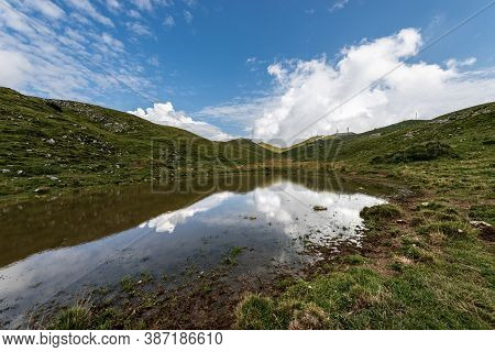 Monte Baldo (baldo Mountain), Ridge Of Naole. Mountain Range Between Lake Garda And Adige Valley. Gr