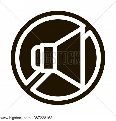 Strikethrough Dynamic Glyph Icon Vector. Strikethrough Dynamic Sign. Isolated Symbol Illustration