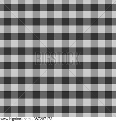 Checks Seamless Pattern. Checkered Ornament. Tiles Wallpaper. Squares Illustration. Geometric Ornate