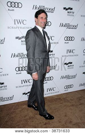 LOS ANGELES - 20 de OCT: Jon Hamm llega a 