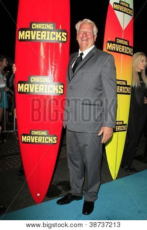 LOS ANGELES - 18 ott: Frosty Hesson presso i Mavericks' inseguire' - Los Angeles Premiere al Pacifico il