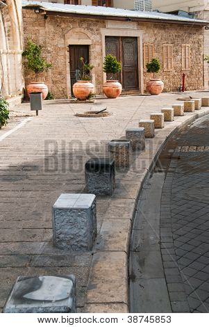 Antigua calle de Jaffa, Israel