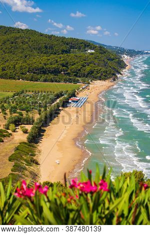 Baia Calenella beach, Vico del Gargano, Foggia, Italy