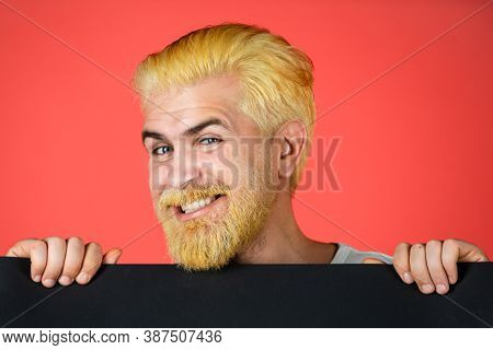 Blank, Empty Paper, Billboard With Copy Space For Text