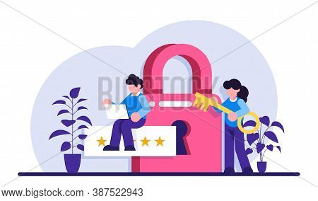 Infomation Pivacy. Cyber Or Web Security Specialist. Digital Data Protection And Safety. Modern Tech