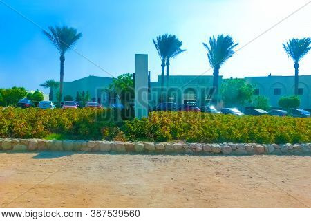 Sharm El Sheikh, Egypt - September 9, 2020: The View Of Hotel Jaz Belvedere Resort, 5 Stars At Sharm