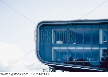 Santander, Spain - 13 September 2020: View Of The Centro Botin, An Arts Centre Designed By Pritzker 