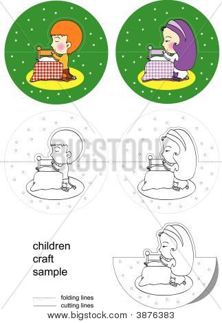 Kinder Handwerk