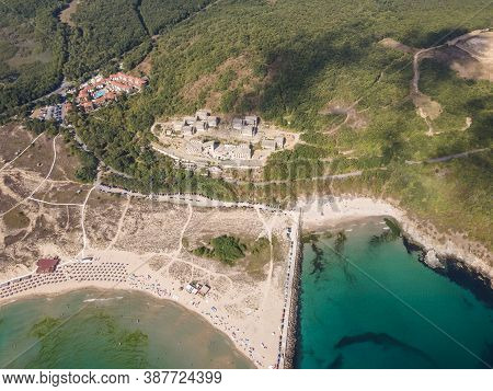 Amazing Aerial View Of Arkutino Region, Burgas Region, Bulgaria