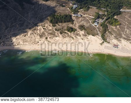Amazing Aerial View Of Arkutino Region, Burgas Region, Bulgaria