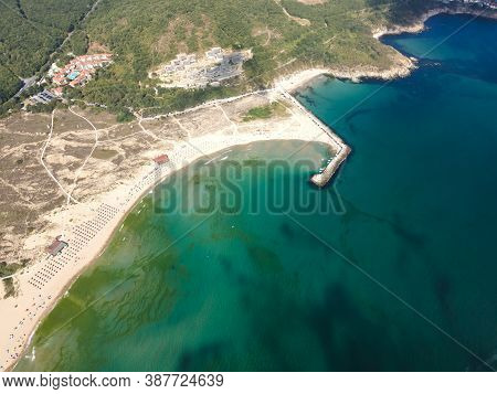 Amazing Aerial View Of Arkutino Region, Burgas Region, Bulgaria