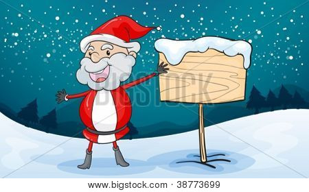 kuva santa claus ja hallituksen kaunis luonto