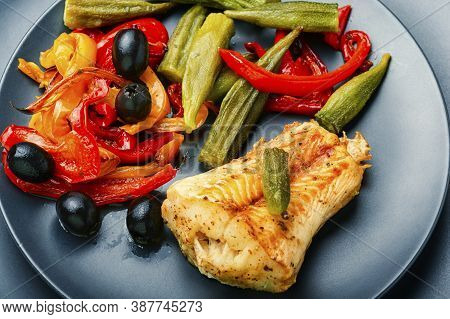 Baked Fish With Vegetables