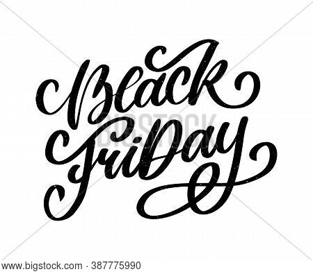 Black Friday Calligraphic Designs Retro Style Elements Vintage Ornaments Sale, Clearance Vector Lett