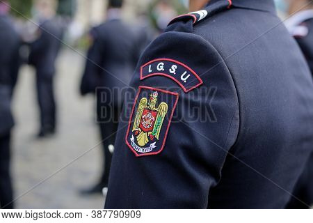 Bucharest, Romania - September 14, 2020: Details With The Igsu (romanian General Inspectorate For Em