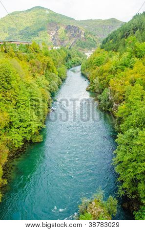 Neretva folyó Jablanica, Bosznia és Hercegovina