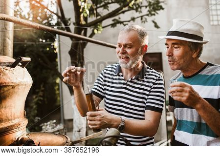 Traditional Home Made Distillery For Making Brandy