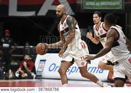 Rio, Brazil - October 01, 2020: Marquinhos Vieira Player In Match Between Flamengo 0 And 2 Municipal