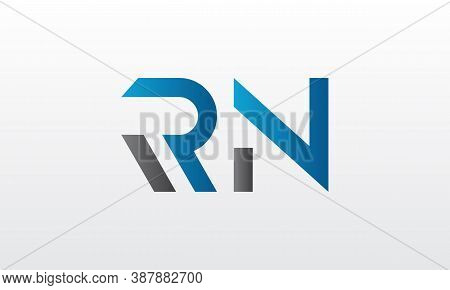 Initial Rn Letter Logo With Creative Modern Business Typography Vector Template. Creative Letter Rn