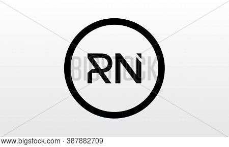 Initial Rn Letter Logo With Creative Modern Business Typography Vector Template. Creative Letter Rn