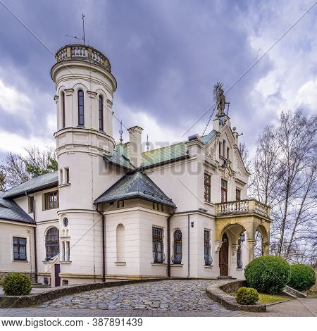 Oblegorek, Poland, March 2019 Henryk Sienkiewiczs Mansion National Museum. Henryk Sienkiewicz Was Po
