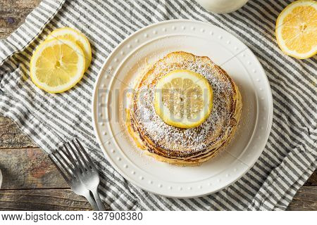 Homemade Lemon Ricotta Pancakes