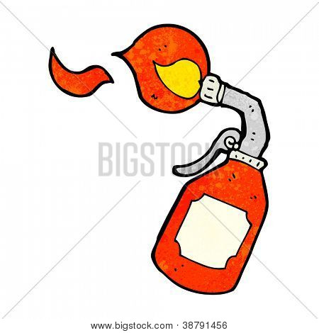 torcia colpo Cartoon