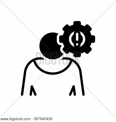 Black Solid Icon For Circumstance Situation Condition Crisis Matter Actualities Case Problem