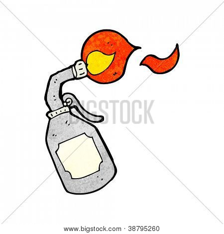 torcia colpo Cartoon
