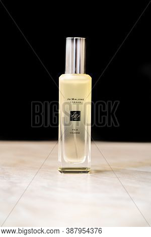 Istanbul, Turkey - July 10, 2020: , Jo Malone Limited Edition Yuja Cologne.