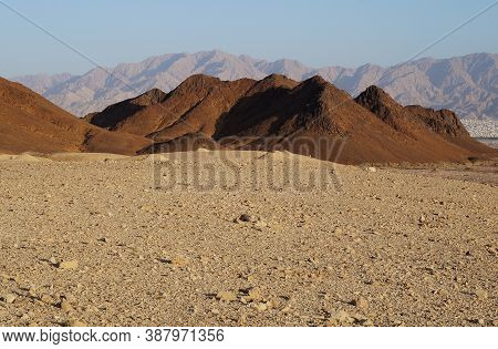 Hiking In Shehoret Hills National Park In Sunset