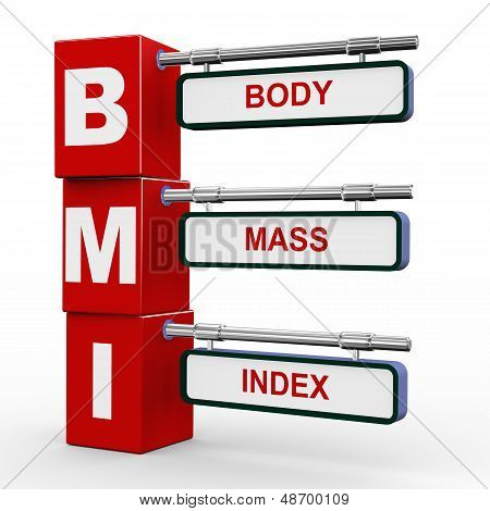 3D moderne skilt af Bmi