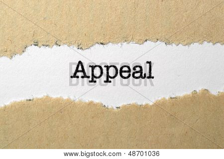 Appeal Concept