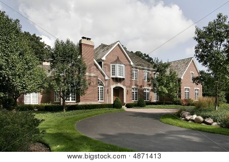 Large Brick Home