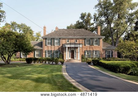 Large Brick Home