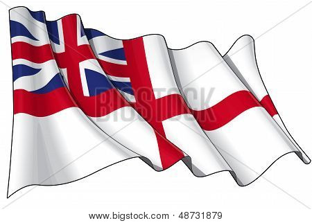 British Navy Flag 1606ï¿½1801 (the King's Colours)