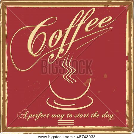Caffè poster