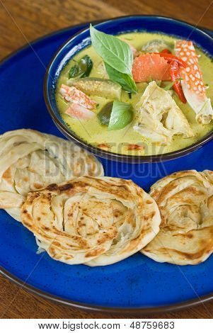 게 카레와 Roti
