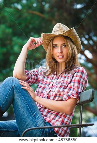 Sexet Cowgirl.