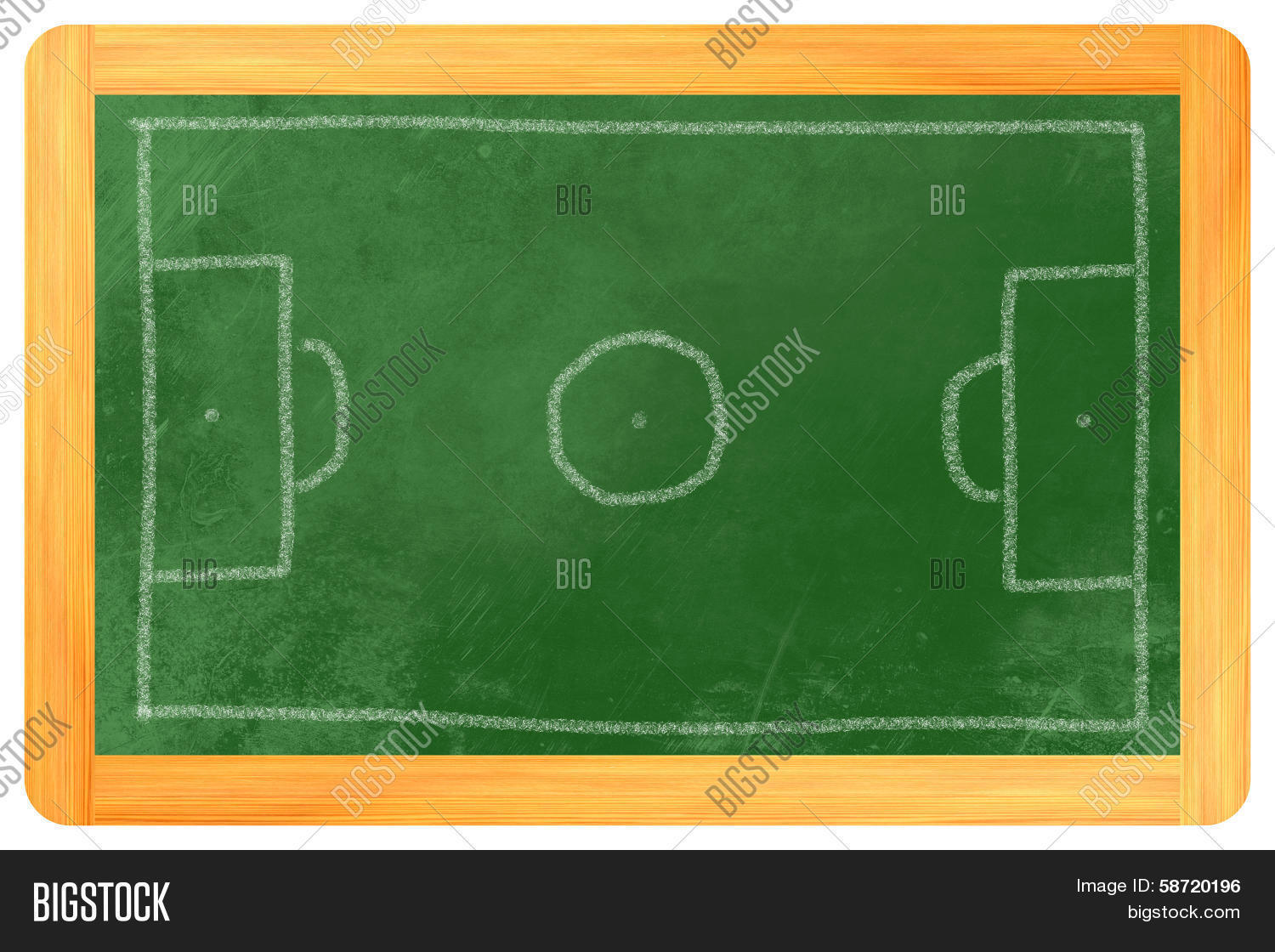 Soccer Field Chalk On Image & Photo (Free Trial) Bigstock