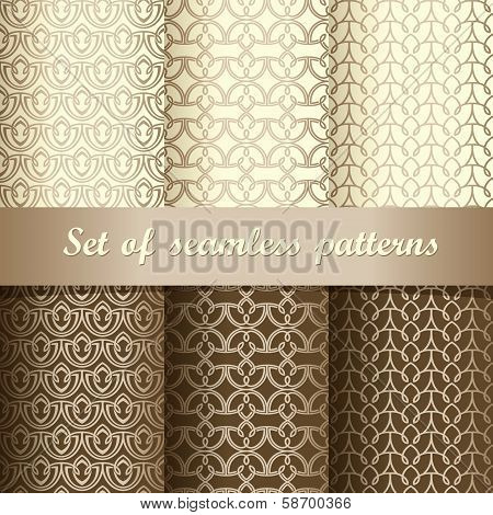 Set Of Seamless Patterns 1