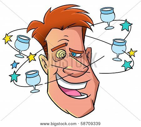Funny Drunk Man