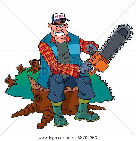 Lumberjack Worker